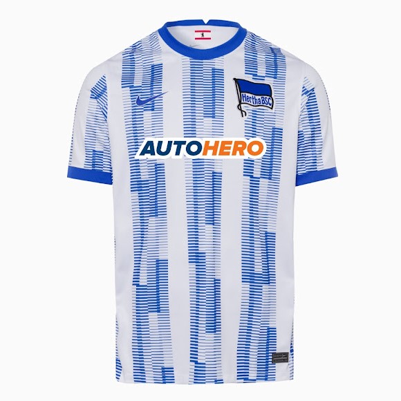 Tailandia Camiseta Hertha Berlin Replica Primera Ropa 2021/22